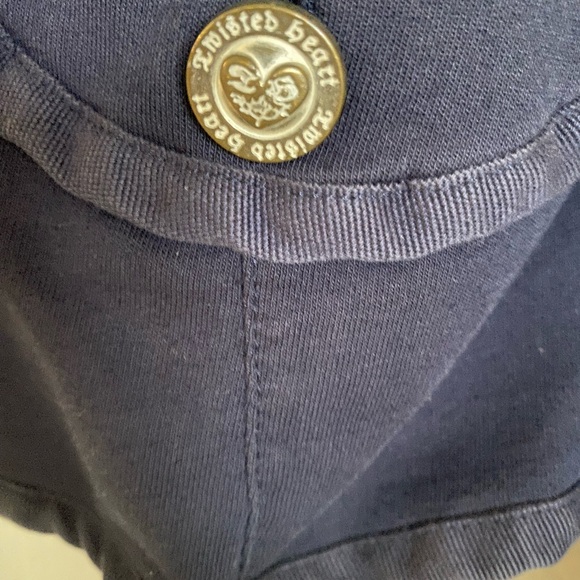 Twisted heart blazer cotton jacket - Picture 5 of 5